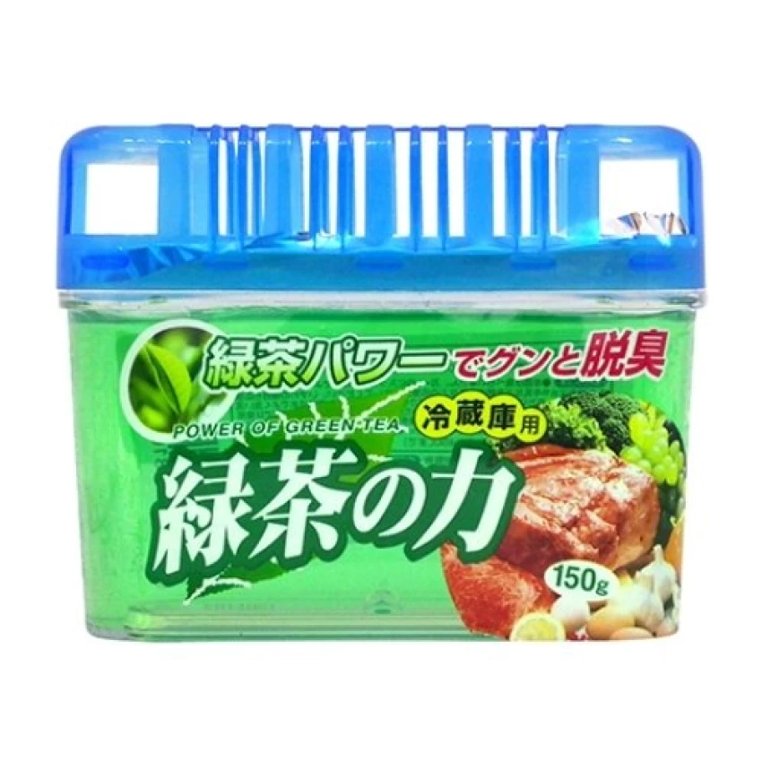 Hộp khử mùi tủ lạnh hương trà xanh Kokubo 150g- Hàng Nhật nội địa