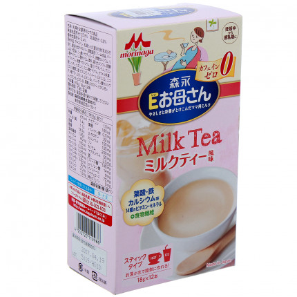 Sữa Morinaga bầu 216g vị trà sữa - Hàng Nhật nội địa