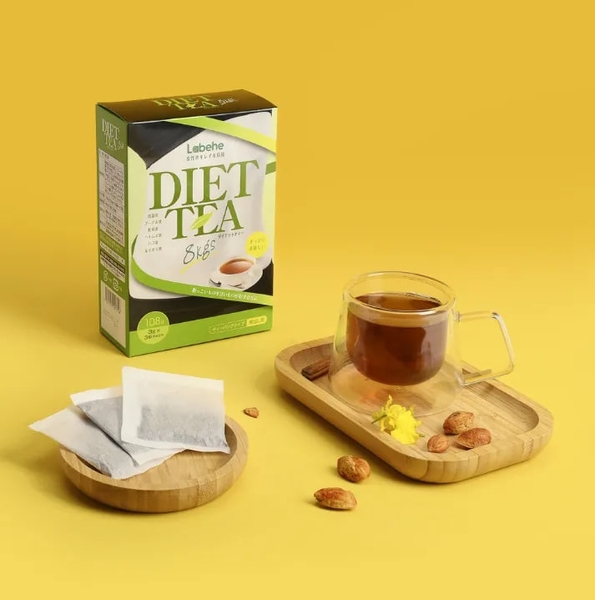 Trà giảm cân Diet tea 8kg Orihiro 36 gói - Hàng Nhật nội địa