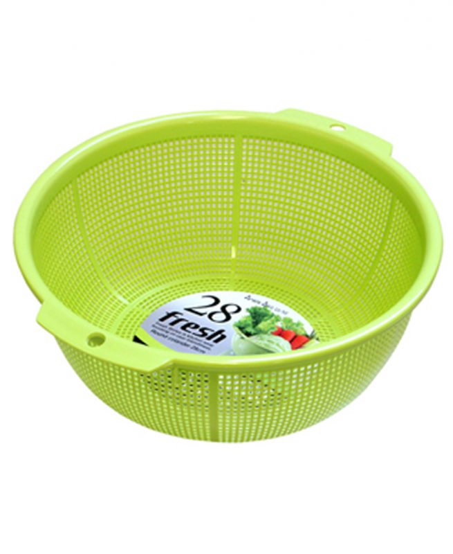 Rổ nhựa 5.3L màu xanh  - Hàng Nhật nội địa