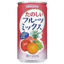 Nước hoa quả mix Sangaria 190g