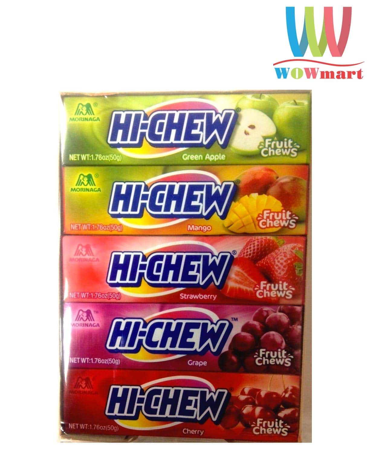 MORIGANA- Kẹo trái cây Hi-Chew hộp 40g - Hàng Nhật nội địa
