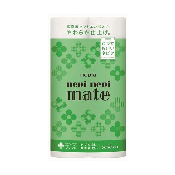 Giấy vệ sinh Nepia Nepi Nepi Mate 12 cuộn