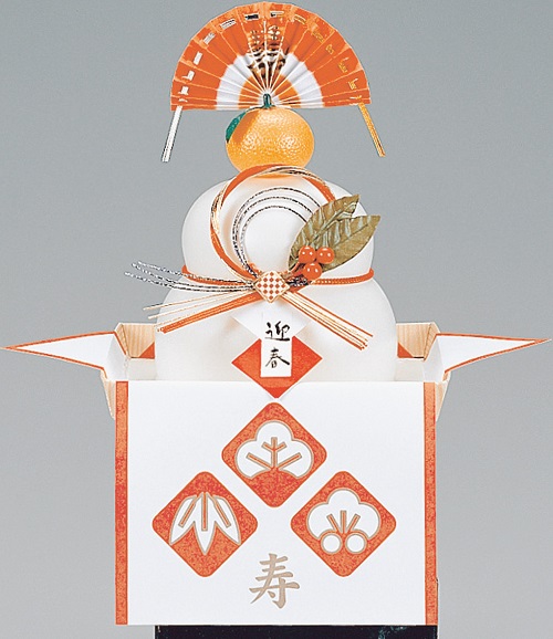 Hộp bánh Mochi biểu tượng may mắn truyền thống của Tết Nhật Bản- Hàng Nhật nội địa