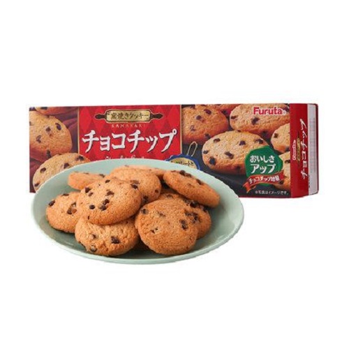 Bánh quy bơ socola chip (hộp 12 cái) Furuta