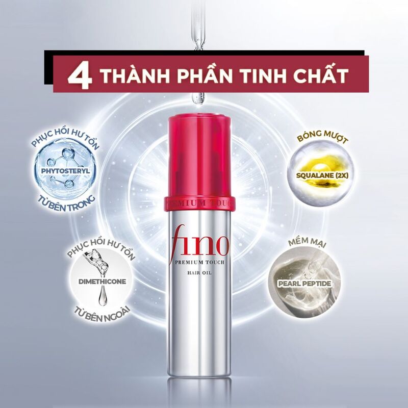 Dầu Dưỡng Tóc Cao Cấp Fino Shiseido Premium Touch Cải Thiện Tóc Hư Tổn 70ml - Hàng Nhật nội địa