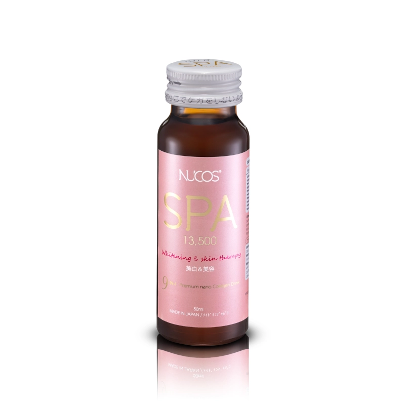 Nước Uống Collagen Hàm Lượng Cao Nucos SPA 9in1 13,500mg ( Hộp 10 Lọ) - Hàng Nhật nội địa