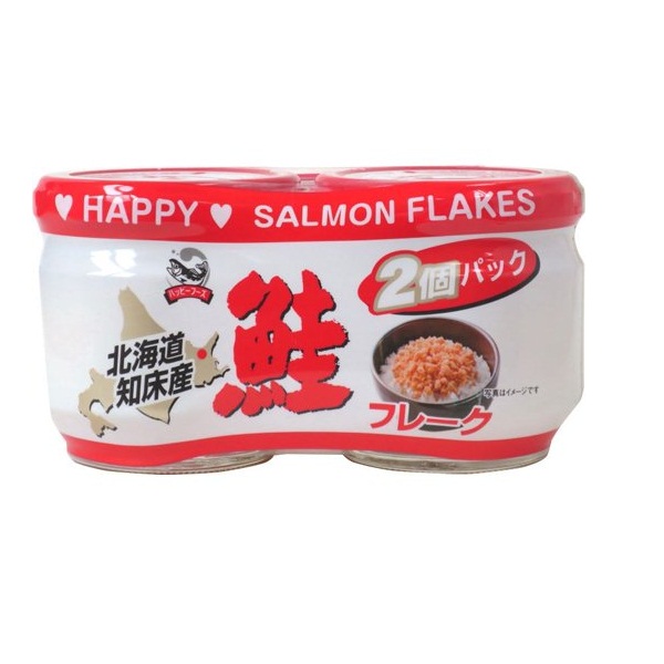 Cặp ruốc cá hồi 60g HAPPY FOODS - Hàng Nhật nội địa