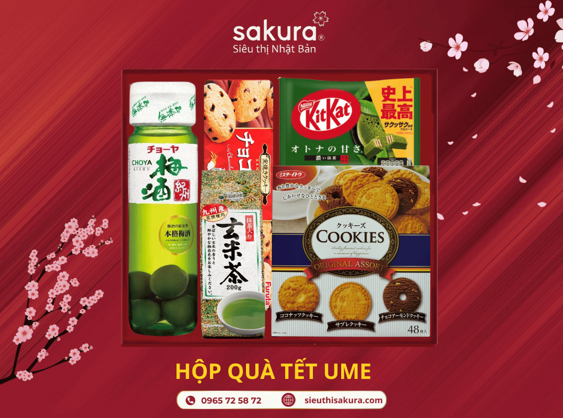 HỘP QUÀ TẾT NHẬT BẢN 2026 – UME 2607