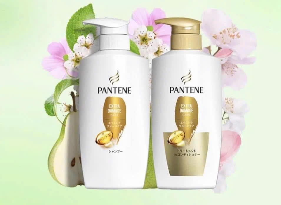 Bộ Dầu Gội Xả Pantene Pro-V Phục Hồi Hư Tổn 270g x 2 ( Màu Vàng) - Hàng Nhật nội địa