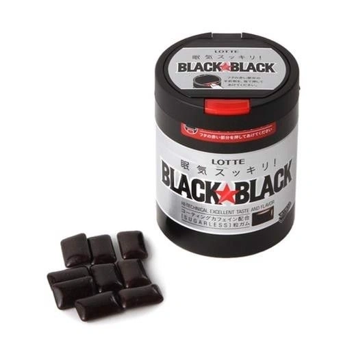 Kẹo cao su Lotte Black Black 133g - Hàng Nhật nội địa