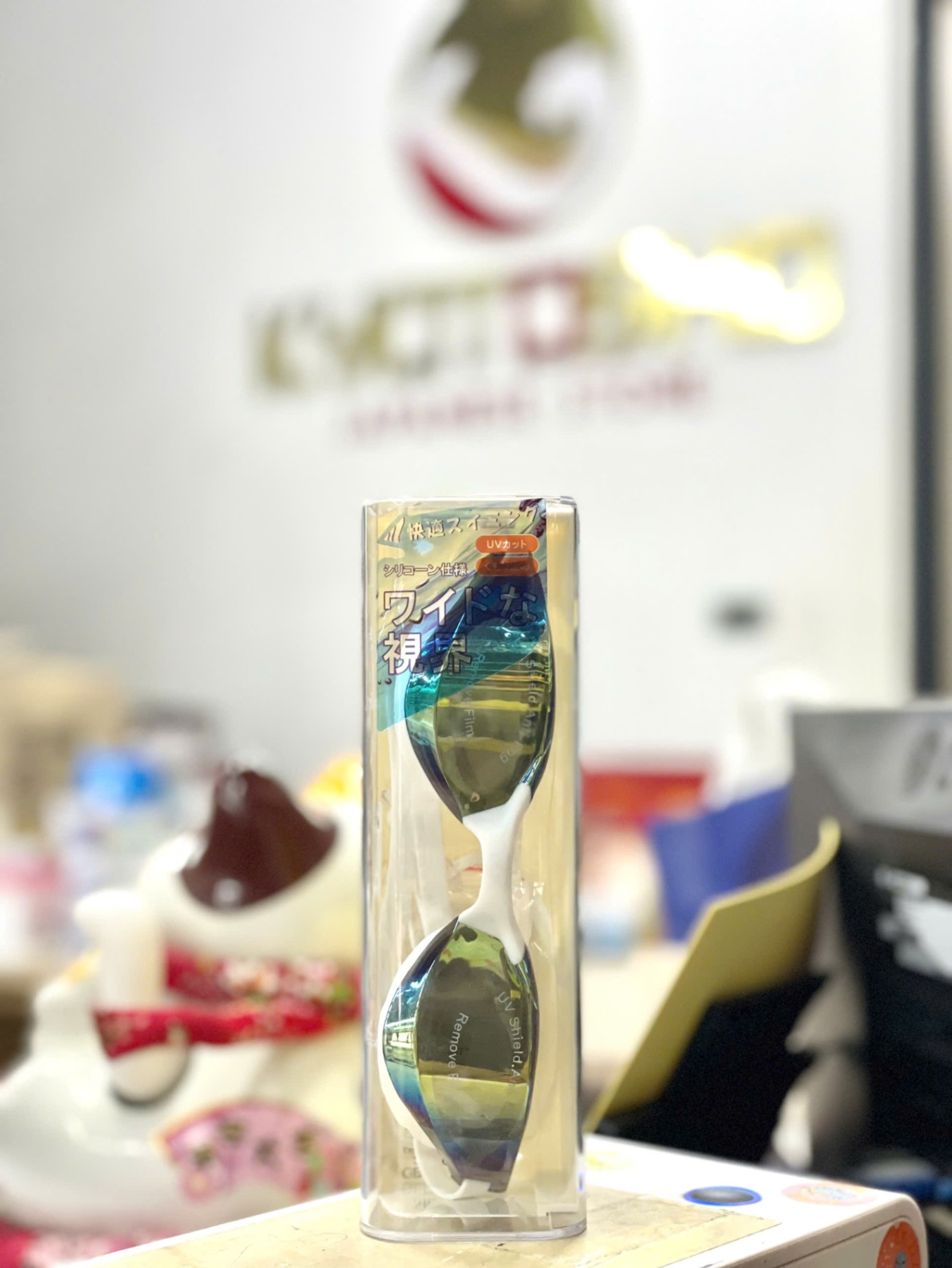 Kính bơi người lớn Nhật Bản D-720 YL - Hàng Nhật nội địa