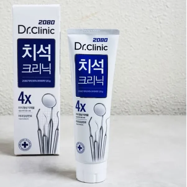 KEM ĐÁNH RĂNG CC HÀN QUỐC AEKYUNG 2080 DR. CLINIC TARTAR CONTROL ngăn ngừa mảng bám 125g