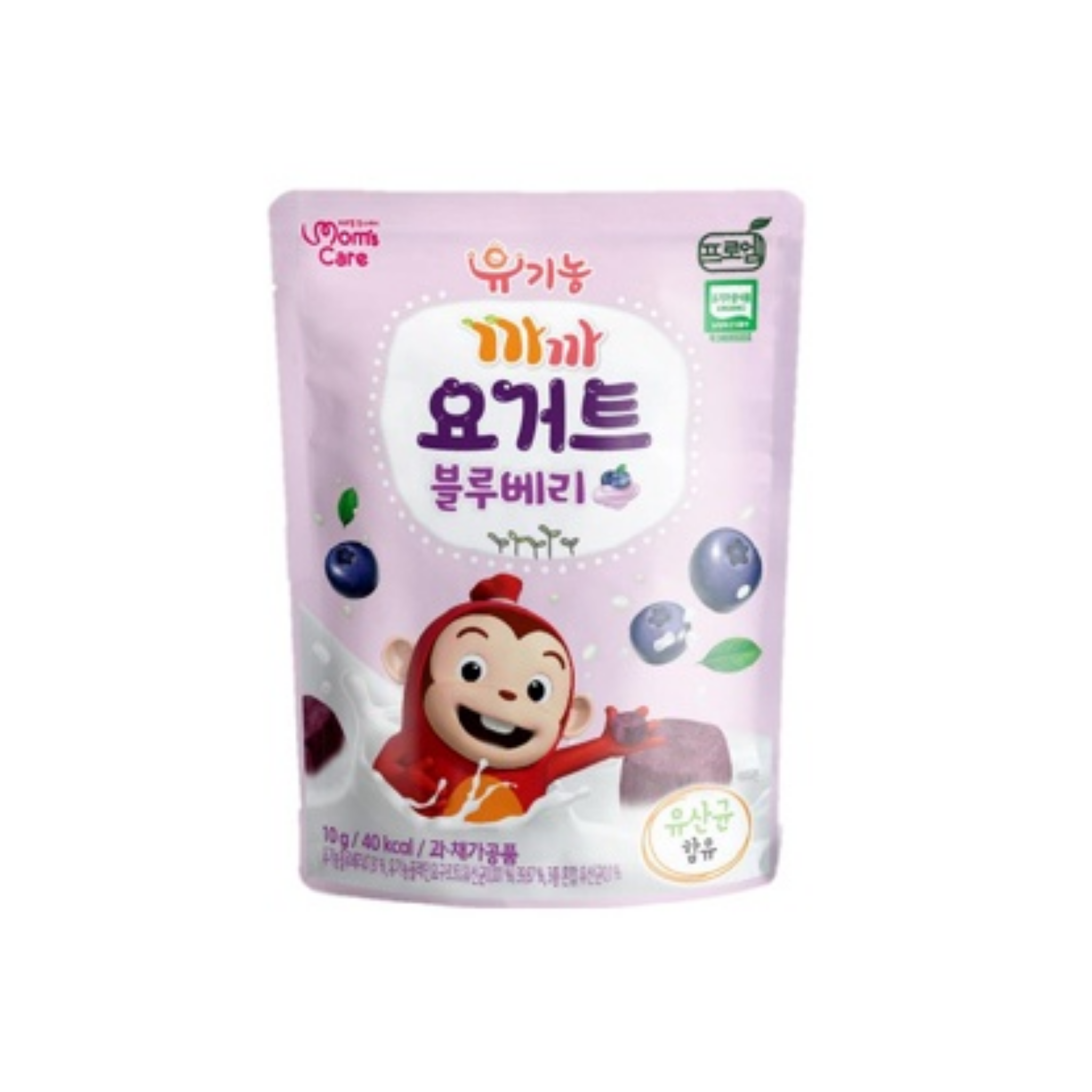 Sữa chua khô mom's care Vị Việt quất 10g - Hàng Nhật nội địa