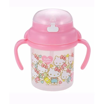 Bình nước vòi hút Hello Kitty- Hàng Nhật nội địa