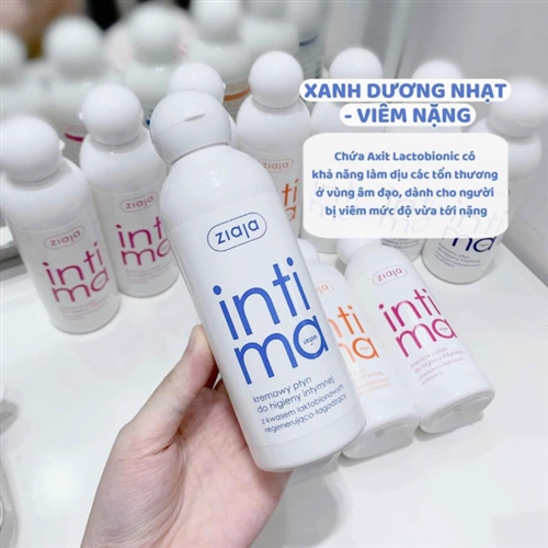 DDVS Phụ nữ intima 200ml - xanh nhạt (ngứa rát,viêm vừa và nặng) - Hàng Nhật nội địa