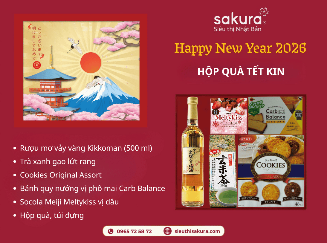 HỘP QUÀ TẾT NHẬT BẢN 2026 – KIN 2609