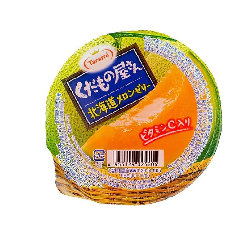 TARAMI_Thạch vị dưa lưới Hokkaido 160g - Hàng Nhật nội địa