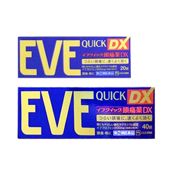 Viên uống giảm đau hạ sốt Eve Quick DX 60 viên-Hàng Nhật Nội Địa
