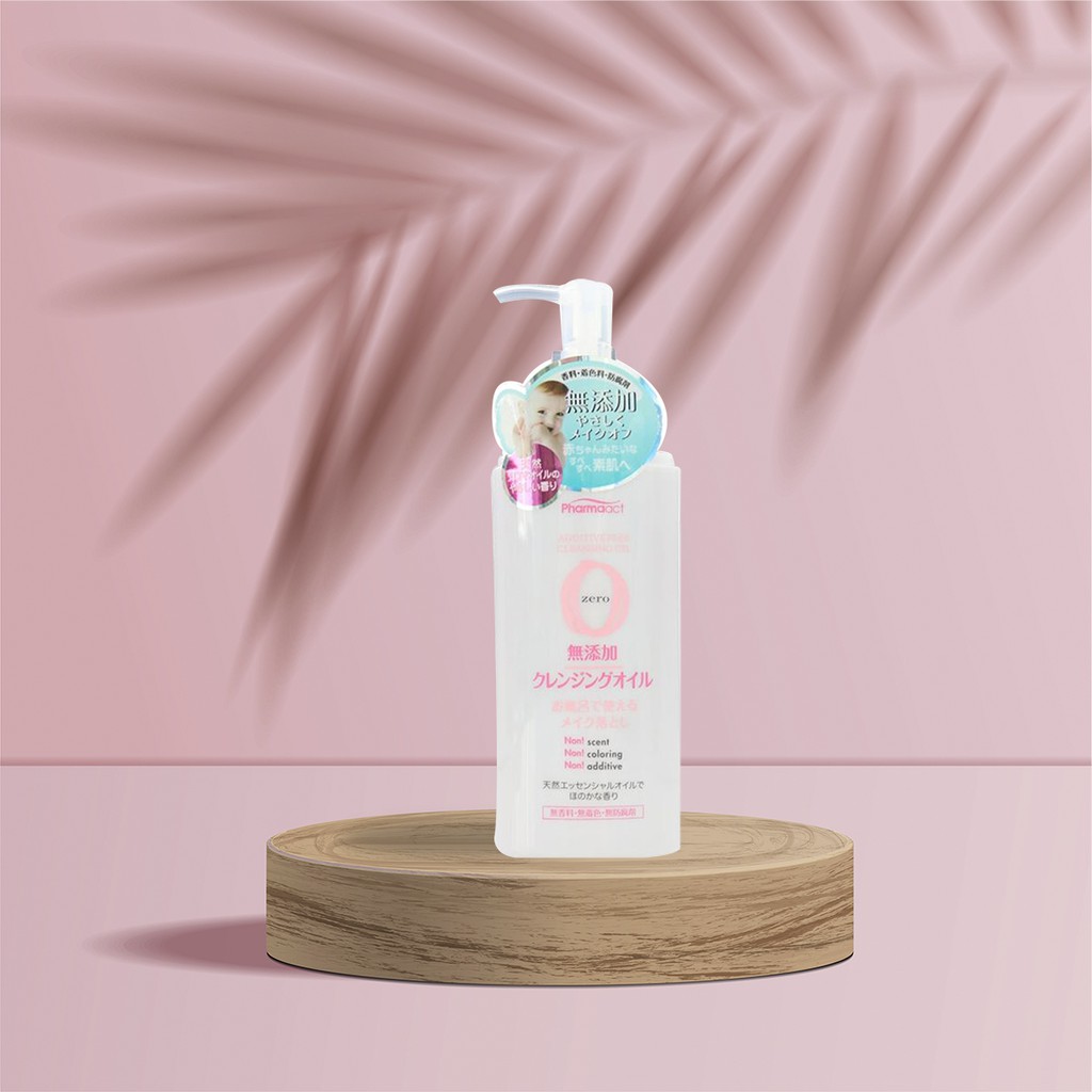 Dầu tẩy trang không chất phụ gia Pharmaact 165ml- Hàng Nhật nội địa
