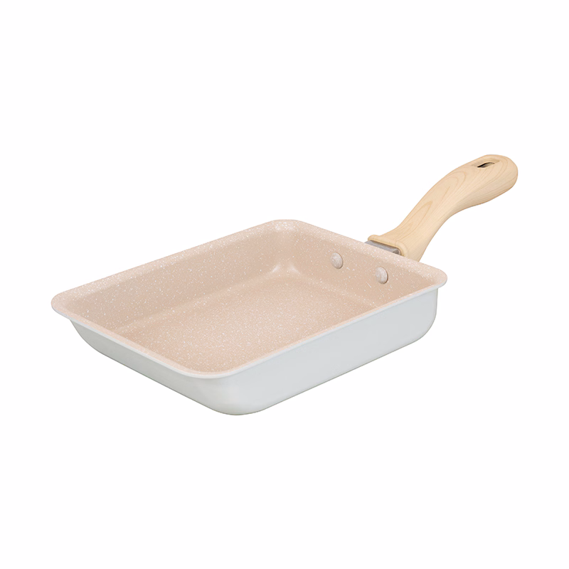 Chảo chiên trứng cuộn chống dính Ceramic Kakusee 13x18cm - Hàng Nhật nội địa