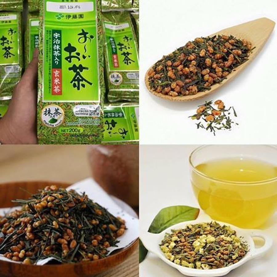 Trà xanh gạo lứt Nhật ITOEN 200g-Hàng Nhật nội địa