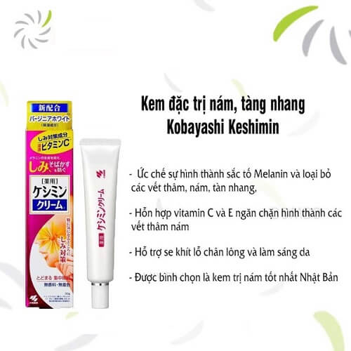 Kem trị nám Kobayashi Cream 30g - Hàng Nhật nội địa