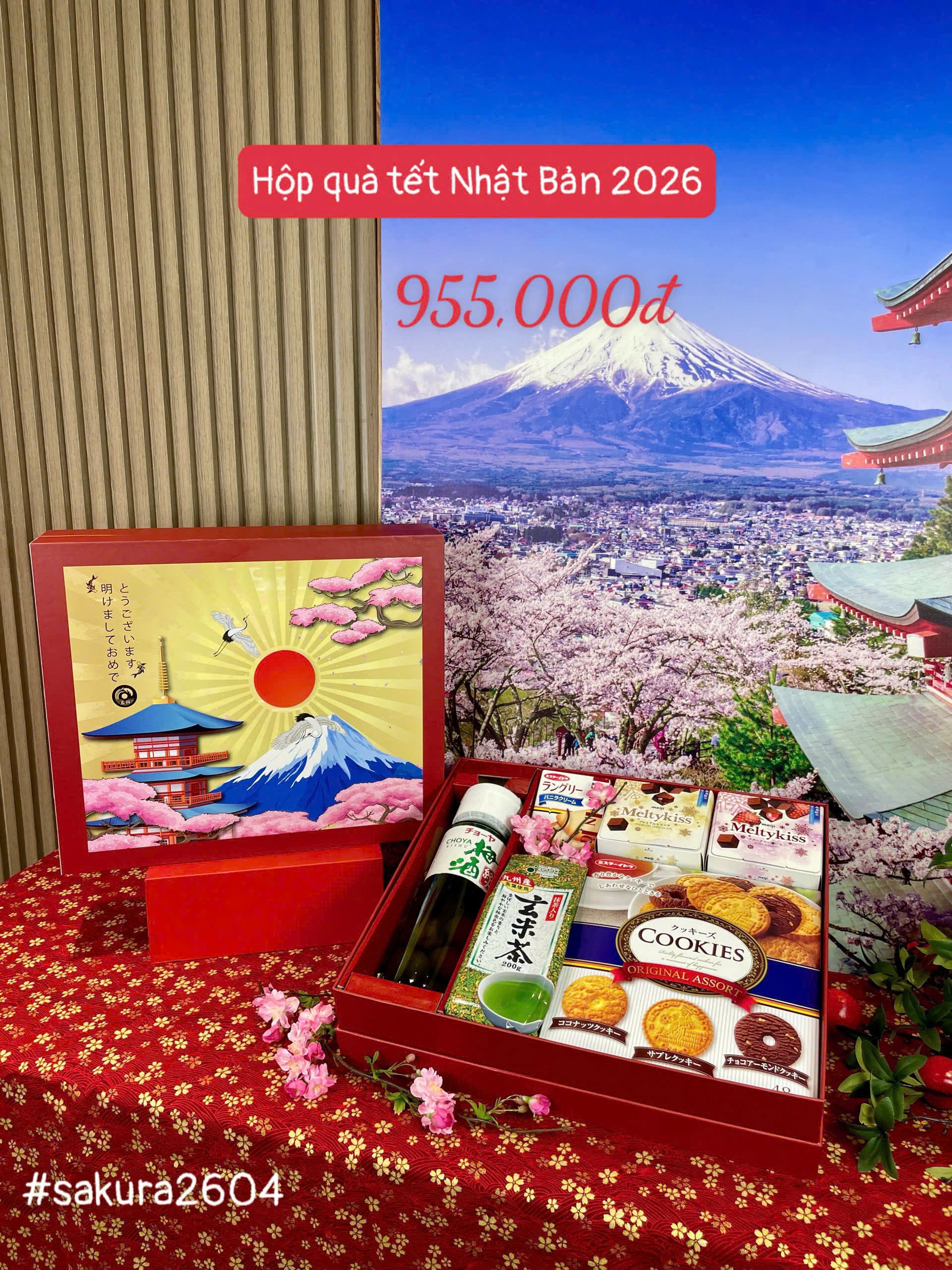 Hộp quà tết Nhật Bản 2026- HOKU 2604