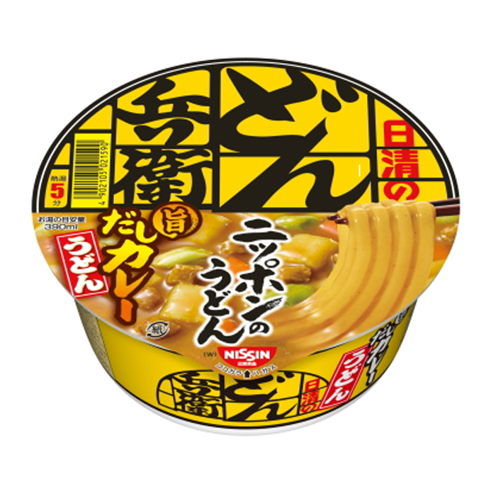 Mỳ Udon cari NISSIN 91g - Hàng Nhật nội địa