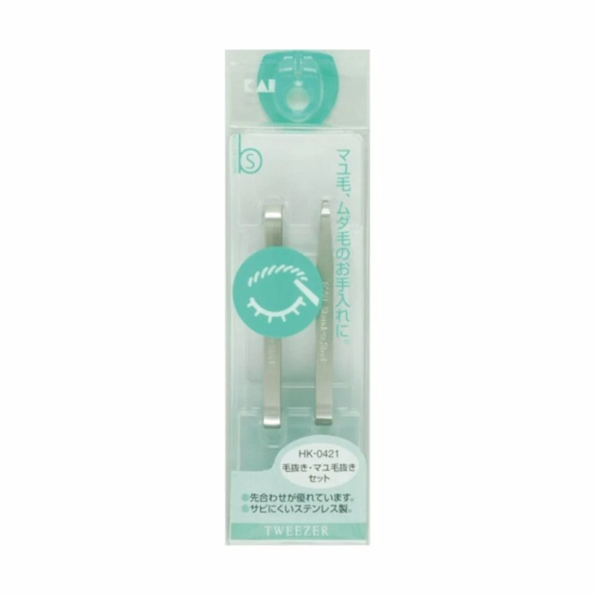 Set 2 nhíp inox KAI- Hàng Nhật nội địa