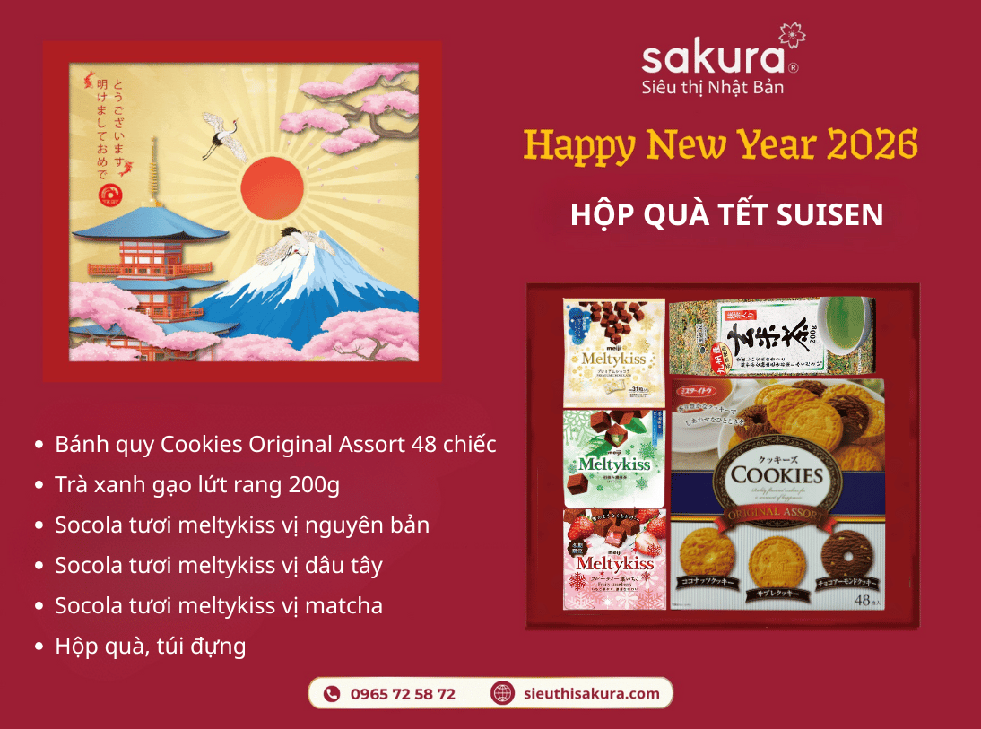 HỘP QUÀ TẾT NHẬT BẢN 2026 – SUISEN 2653
