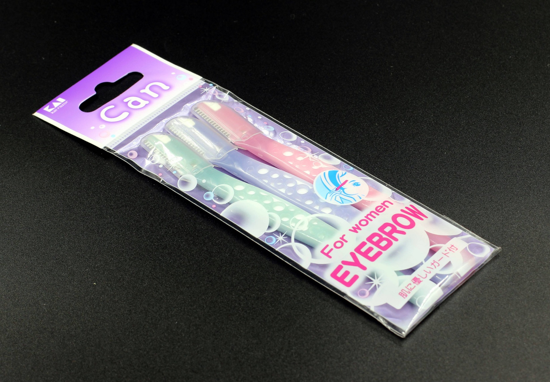 Set 3 dao cạo lông mày CAN KAI - Hàng Nhật nội địa