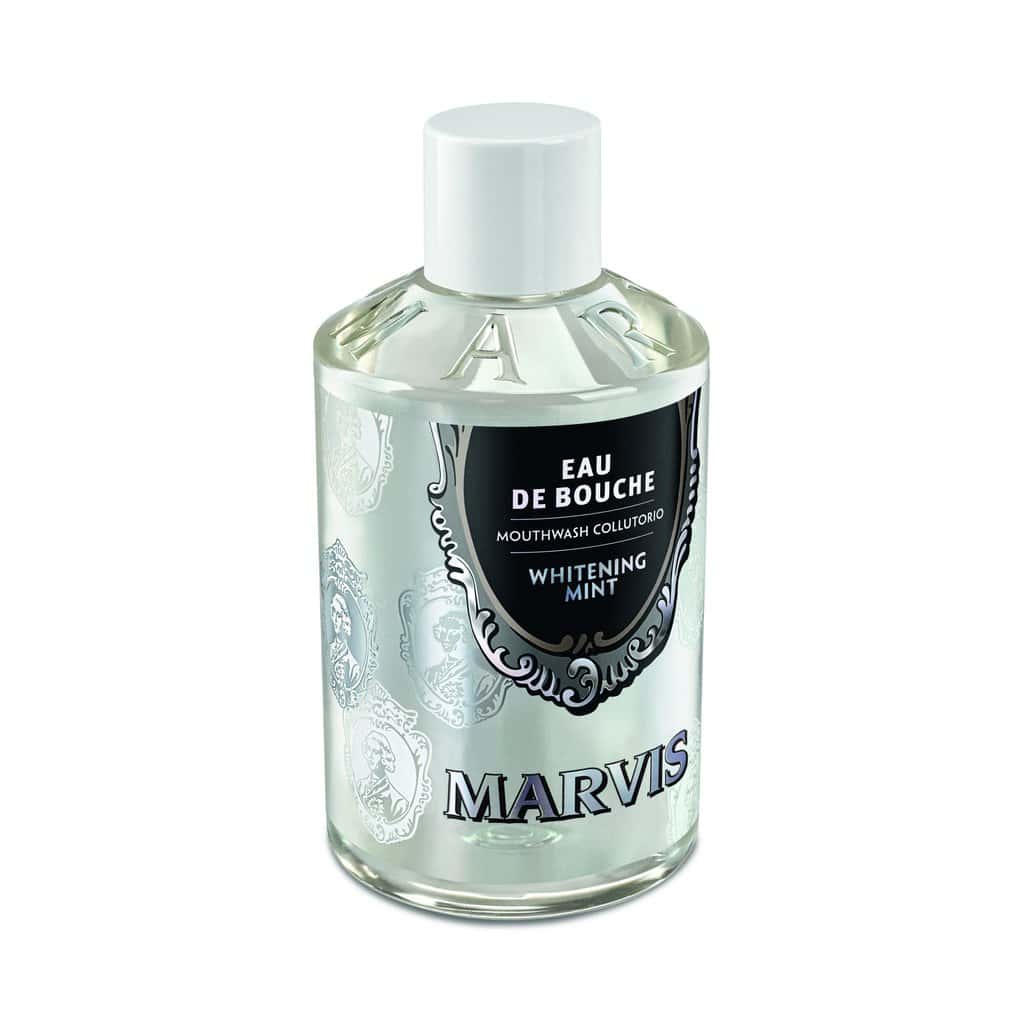 Nước Súc Miệng Marvis Whitening Mint Mouthwash 400ML (Hương Bạc Hà The Mát & Trắng Răng)