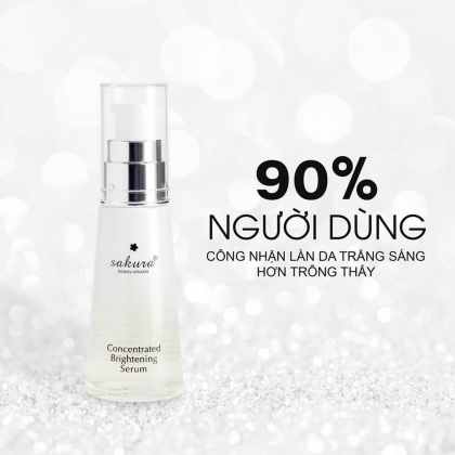 Serum dưỡng ẩm và làm trắng da SAKURA