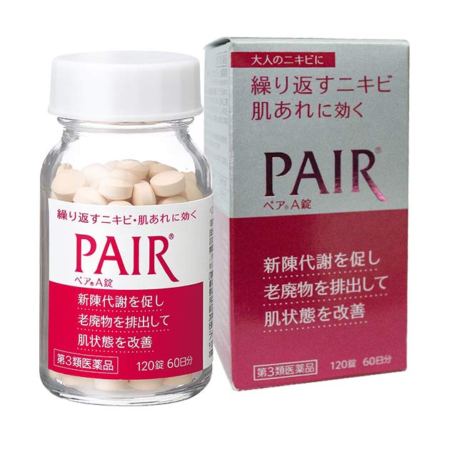 Viên uống trị mụn trứng cá Pair 120 viên