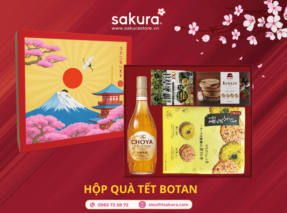 HỘP QUÀ TẾT NHẬT BẢN 2026 – BOTAN 2655