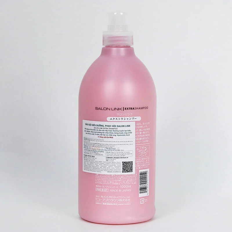 Dầu Gội Kumano Salon Link Phục Hồi Dành Cho Tóc Yếu 1000ml - Hàng Nhật nội địa