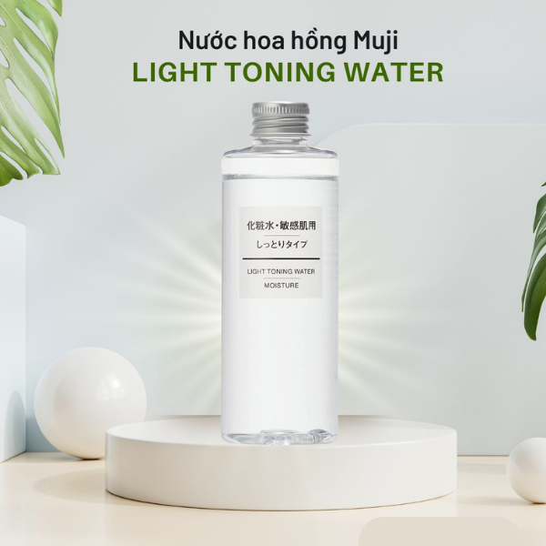 Nước Hoa Hồng Muji Light Toning Water - Hàng Nhật nội địa