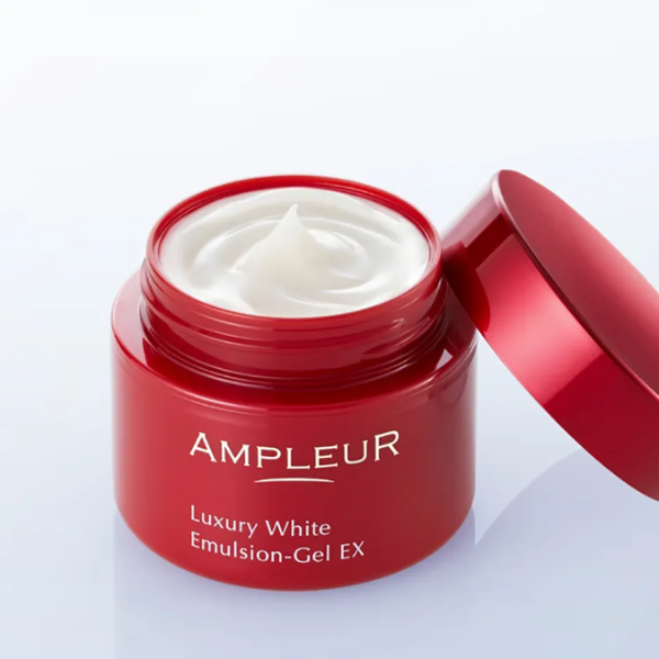 Kem Dưỡng Ampleur Amplifier Rules Luxury White Emulsion GEL EX 50g - Hàng Nhật nội địa