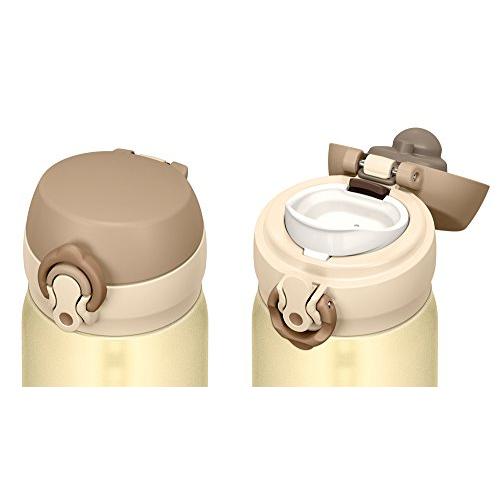 Bình nước giữ nhiệt Thermos 350ml (màu be) - Hàng Nhật nội địa