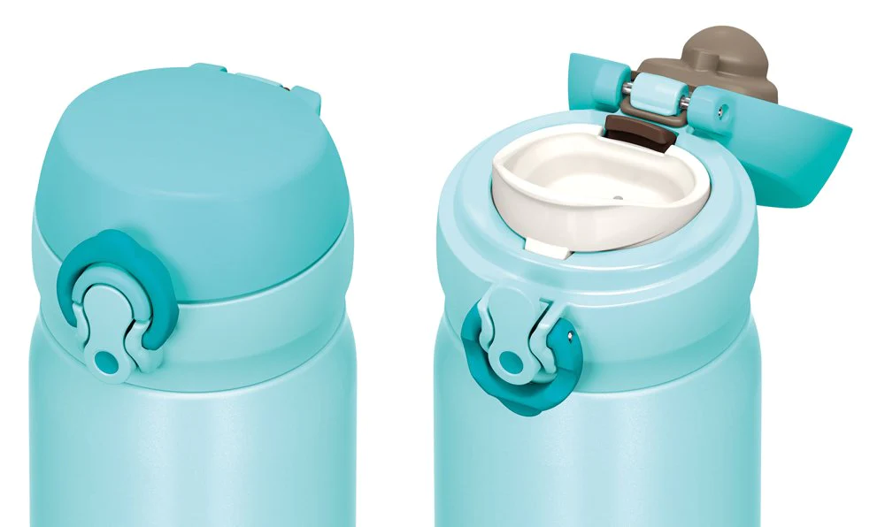 Bình nước giữ nhiệt Thermos 350ml (màu xanh ngọc) - Hàng Nhật nội địa
