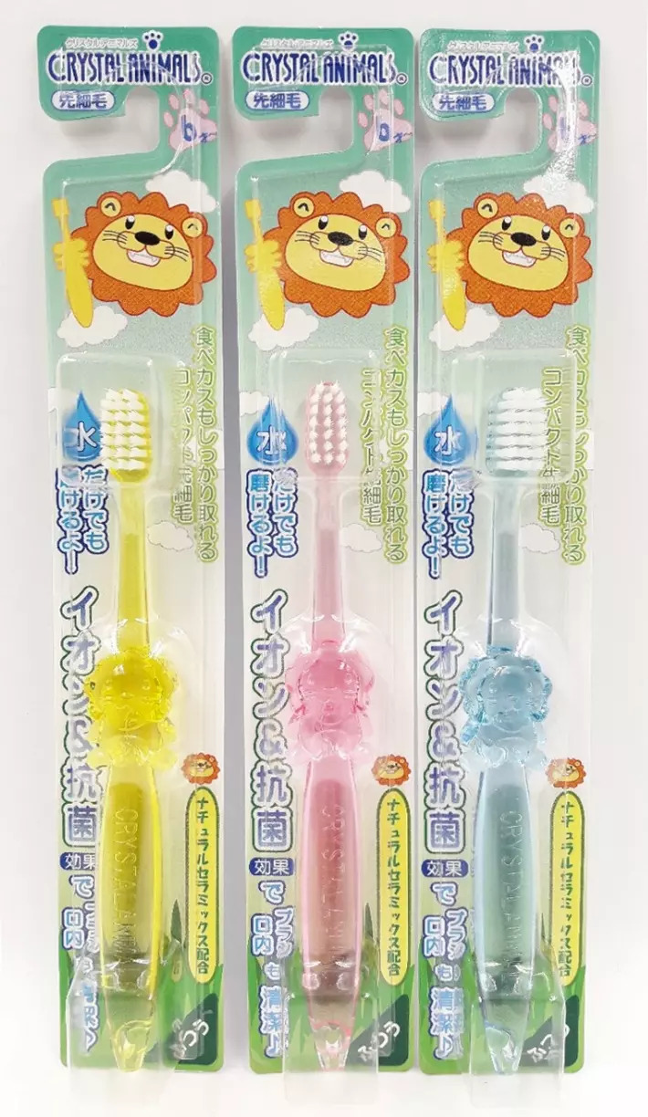 Bàn chải đánh răng ion cho trẻ từ 6 tuổi - Hàng Nhật nội địa