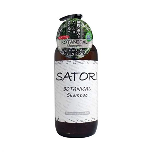 Dầu gội thảo dược Satori Botanical hương hoa hồng 480ml - Hàng Nhật nội địa