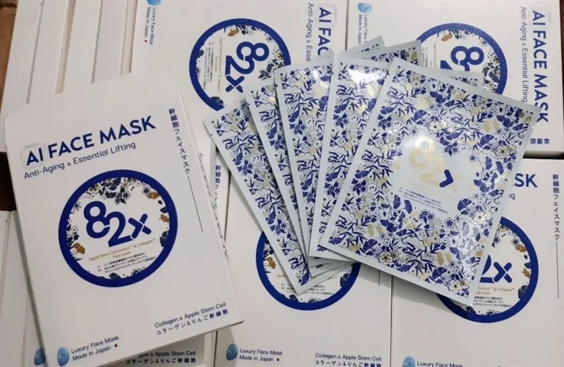 Mặt Nạ Tế Bào Gốc 82x AI Face Mask Phục Hồi Da Chuyên Sâu Cao Cấp - Hàng Nhật nội địa