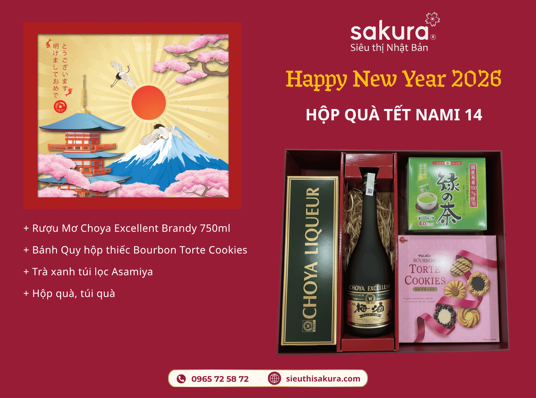 HỘP QUÀ TẾT NHẬT BẢN 2026 – NAMI 14