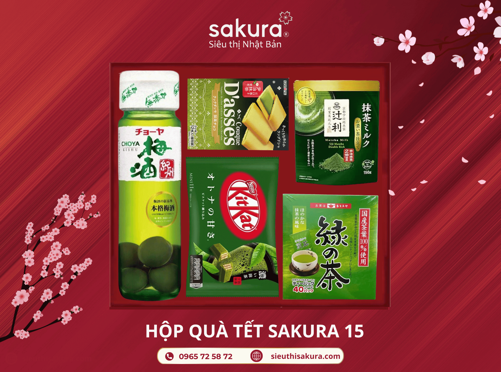 HỘP QUÀ TẾT NHẬT BẢN 2026 – SAKURA 15