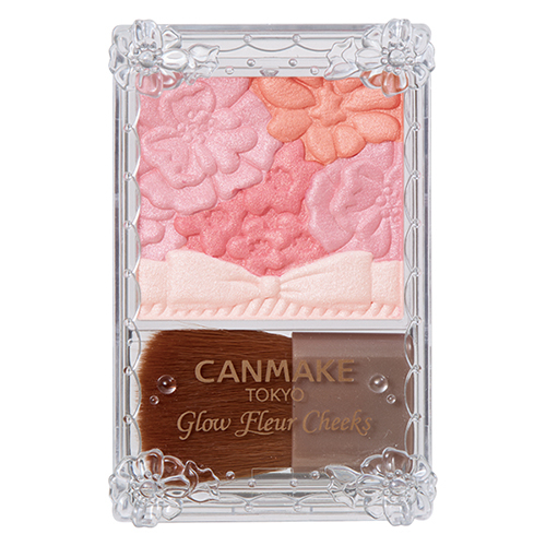 Phấn má Canmake Glow Fleur Cheeks Blush ( màu 02) - Hàng Nhật nội địa