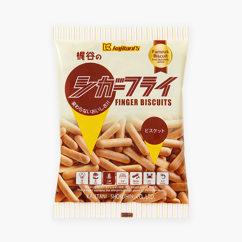 Bánh quy Kajitani Finger loại 100g/gói - Hàng Nhật nội địa