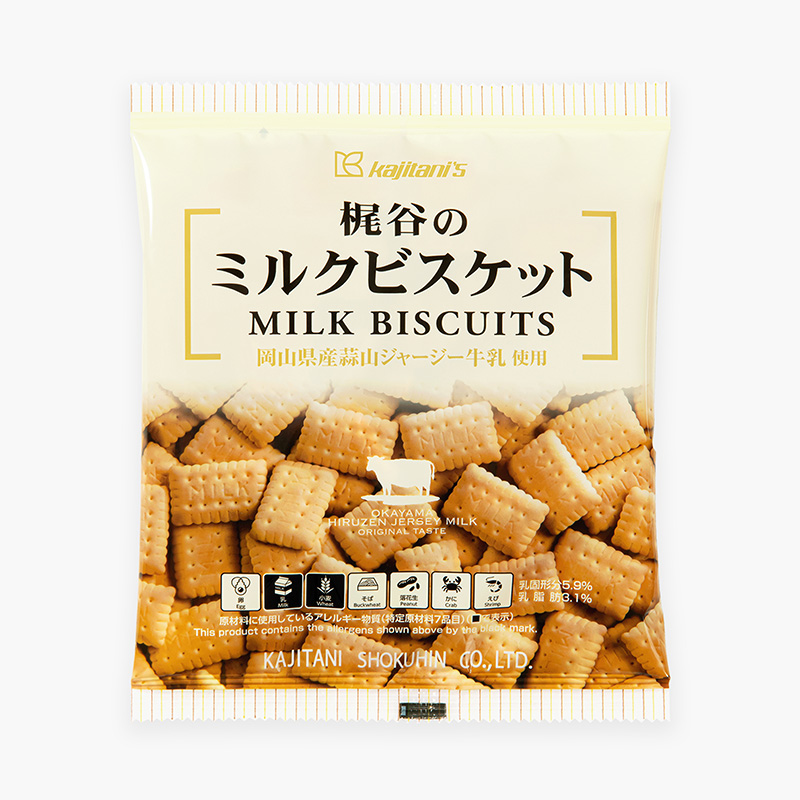 Bánh quy sữa Kajitani 100gr - Hàng Nhật nội địa