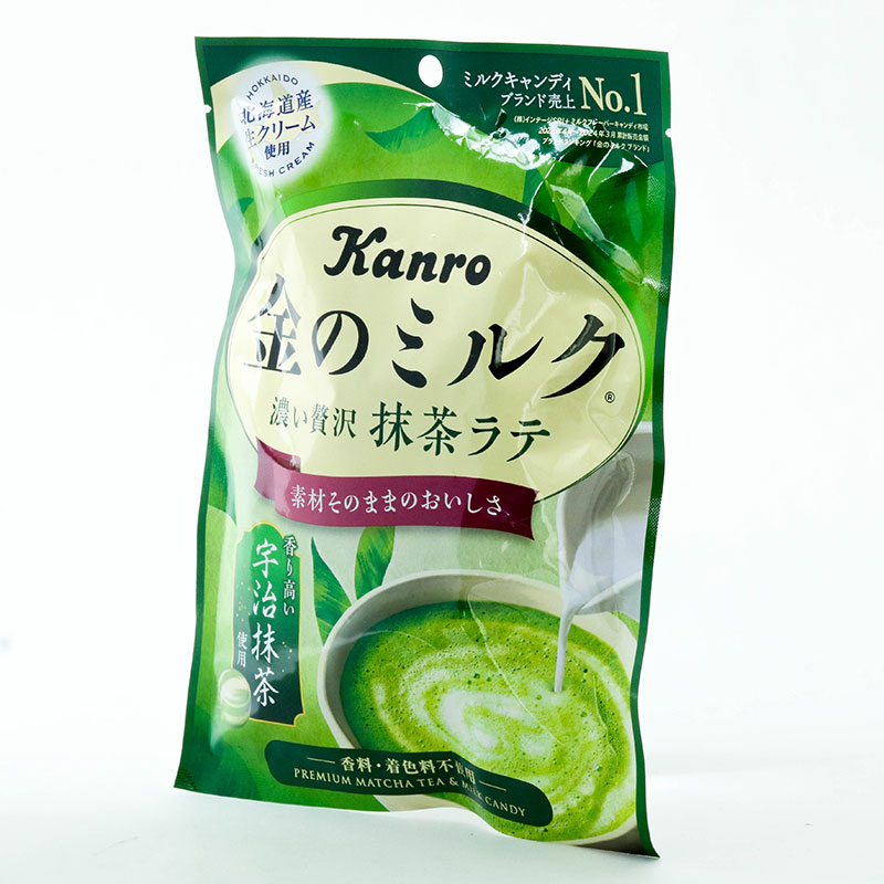 Kẹo Sữa Trà Xanh Matcha Kanro 70G - Hàng Nhật nội địa